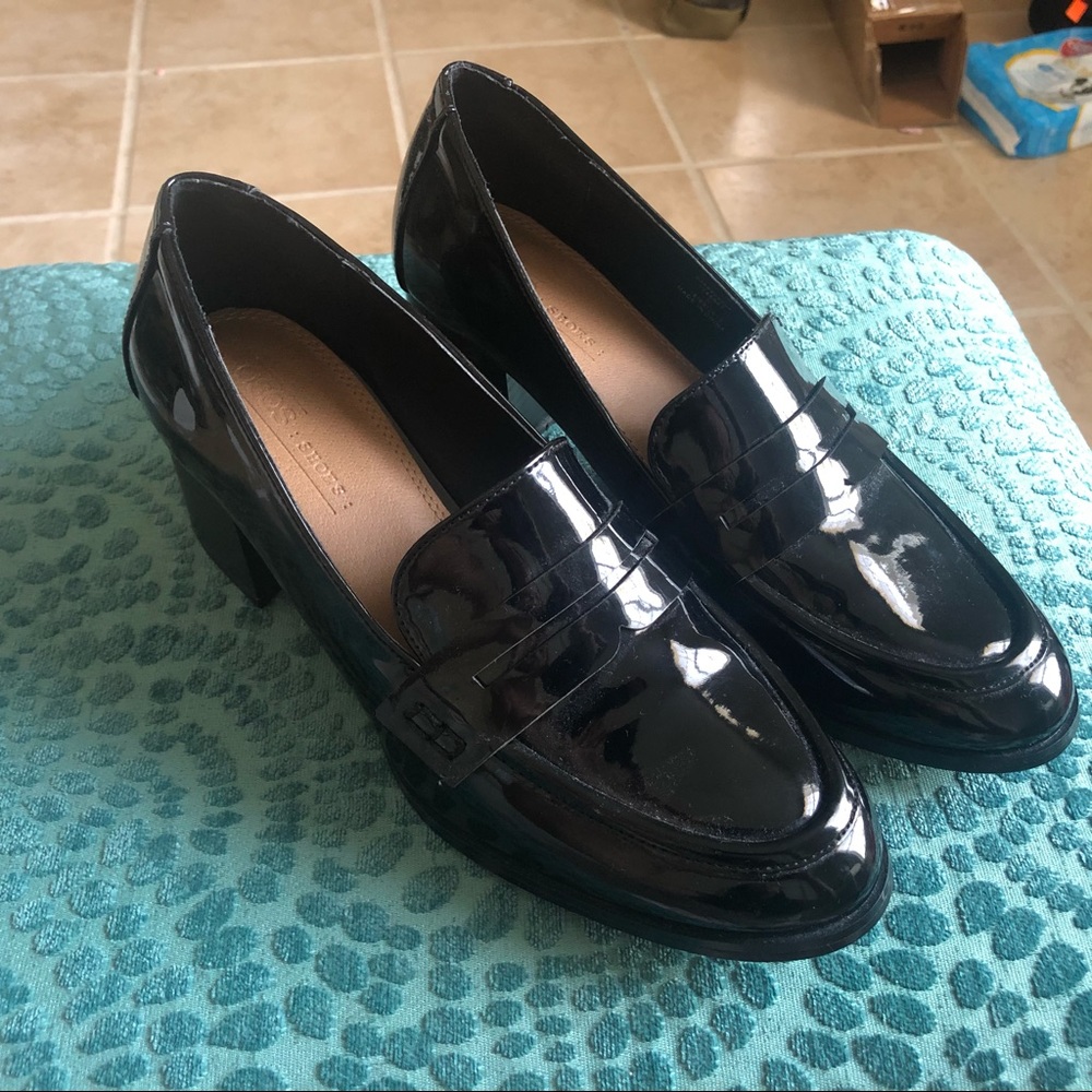 ASOS ONYX Loafer Mid Heels